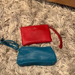BUNDLE! Two Coach wristlets!!